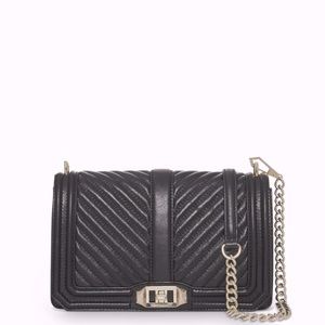 Rebecca minkoff  Quilted LARGE  Love Crossbody
